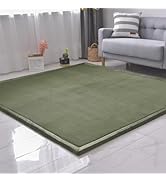 SETHEPACE Coral Velvet Baby Mat, Anti-Slip Nursery Rug, 1.2'' Thick Baby Play Mat for Toddlers & ...