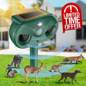 Ultrasonic Cat Repellent for Gardens