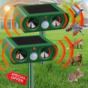 2PCS Cat Repellent for Gardens UK