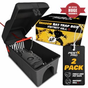 Pest X Pro Shadow Rat Trap Box - 2X