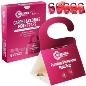 Premium Clothes Moth Traps – Pack of 6