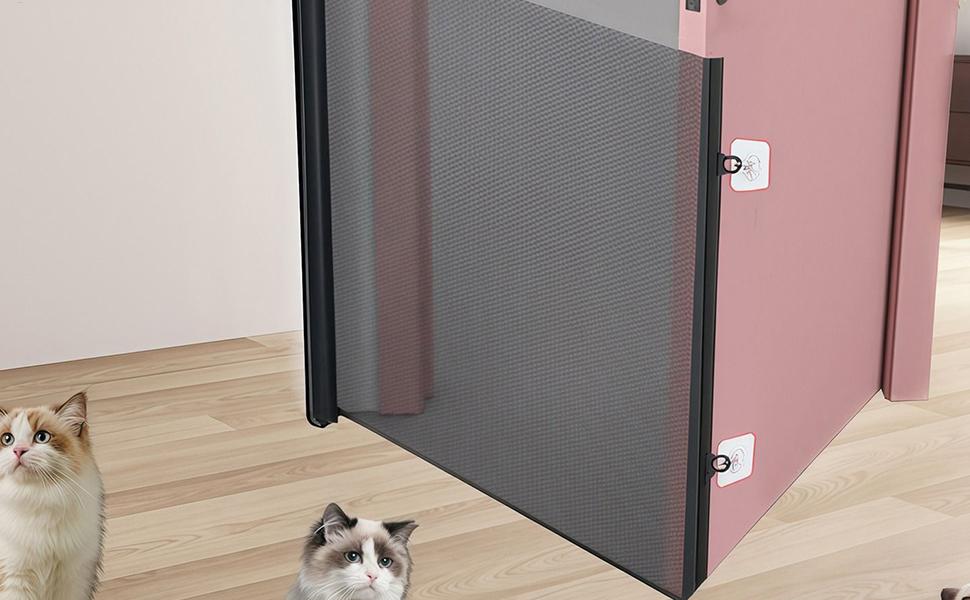 Mesh Dog Gate Retractable