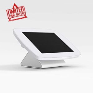 Bouncepad Flip | Samsung Galaxy Tab S3 9.7 (2017) | White | Exposed Front Camera and Home Button |