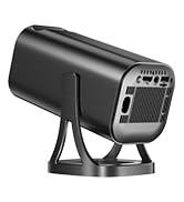 Three views of a black camera or webcam device with metallic accents, showing front-facing lens, side view, and mounting position. Features sleek modern design with curved edges.