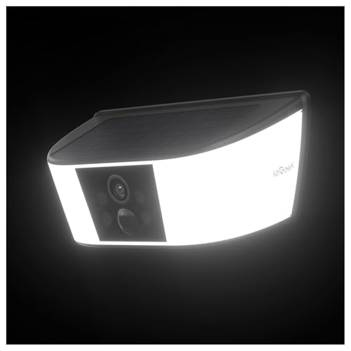 2K Solar Security Light with Camera