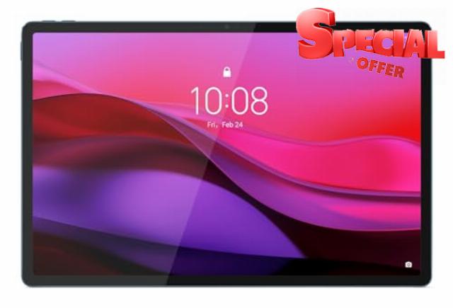 Lenovo Tab Plus Qualcomm Snapdragon 8 Gen 3 16GB RAM 256GB UFS 12.7" 3K 144Hz Wifi Tablet Android 14 Tidal Teal - ZAEG0019GB-AG