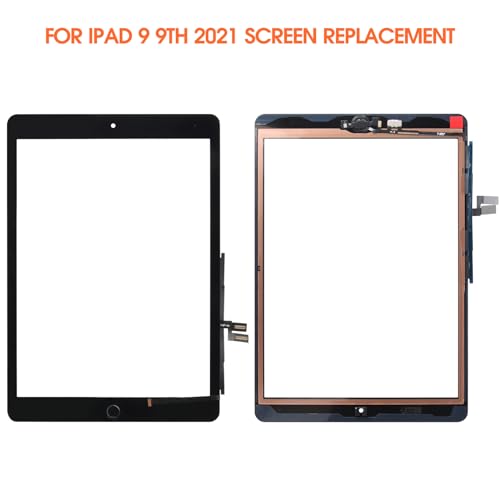 for iPad 10.2 2021 Digitizer A2603 A2604 A2605 Glass Sensor (with Home Button