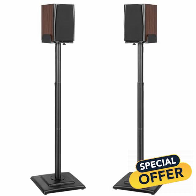 OUUTMEE Height Adjustable Speaker Stands 1 Pair
