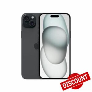 Apple iPhone 15 Plus (128 GB) - Black (Renewed)
