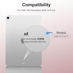 Case with Pen Holder for iPad 10 2022