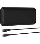Belkin 5000mAh Magnetic Wireless Power Bank, Portable Charger Compatible with MagSafe, Battery Pa...