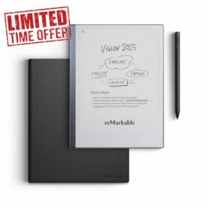 eMarkable 2 Bundle - Leather Folio | 10.3'' reMarkable 2 Paper Tablet