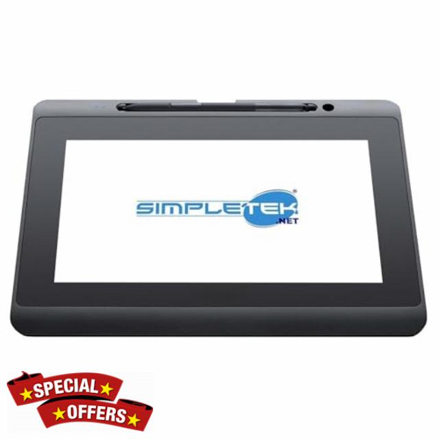SIMPLETEK - Graphic Tablet with Pen for Graphometric and PDF Signature | Signature Set DTH-1152 | PDF Signature Software Included
