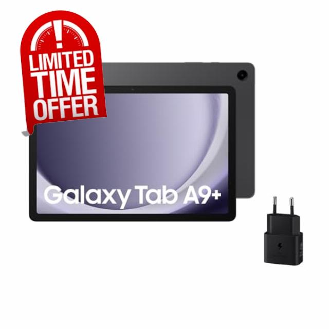 Samsung Galaxy Tab A9+ 5G LTE-TDD & LTE-FDD 128 GB 27.9 cm (11") 8 GB Wi-Fi 5 (802.11ac) Graphite