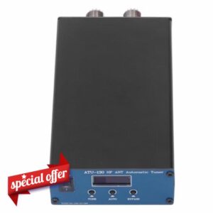 Ribinuod ATU-130 Micro Shortwave Automatic Antenna Tuner ATU-130 1.8850MHz 200W Tuner Shortwave Automatic Antenna Tune
