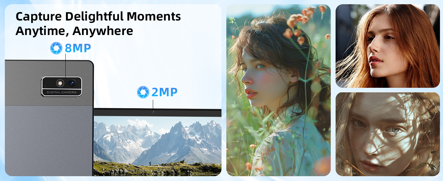 Gaming promotional banner showing Octa-Core CPU features with multiple game screenshots and performance indicators on curved display.