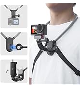 BRDRC POV Phone Chest Mount for iPhone, Head Mount Camera for Recording Vlog Body Harness Strap H...