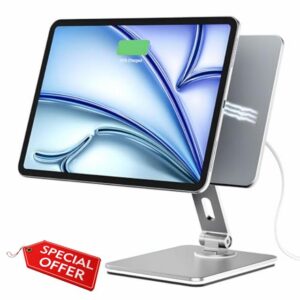 HYDOOD Wireless Magnetic Charging Stand for iPad Pro/Air 11" M3/M2