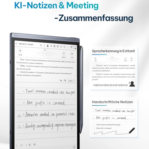 Supernote Writing Tablet with Stylus Pen