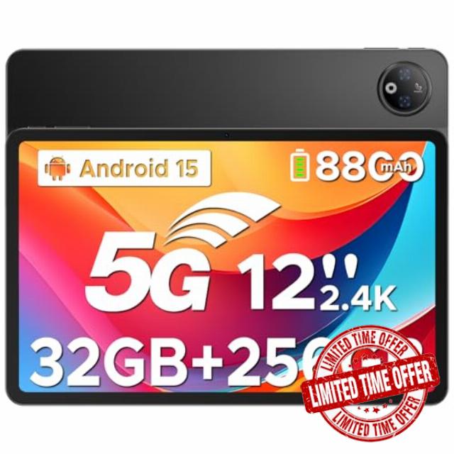 DOOGEE V Pad 5G Tablets 12 inch Android