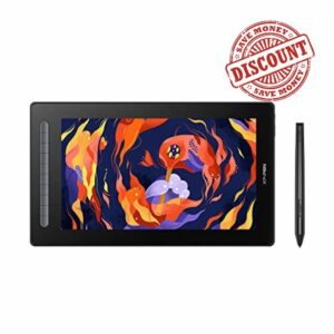 XP-PEN 15.4" Drawing Tablet with Screen Artist 16(2nd Gen) Graphics Monitor with Battery-free Pen