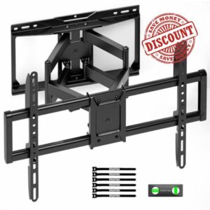 monTEK Heavy Duty TV Wall Bracket for 37-90 inch TV up to 75kg