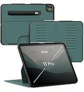 ZUGU iPad Pro 13 Inch Case (M4) 2024 - Ultra Slim Protective Cover - Wireless Apple Pencil Chargi...