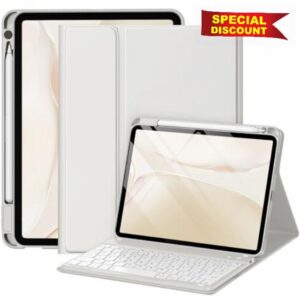Case with Keyboard for iPad Air 11 Inch (M3 2025/M2 2024)