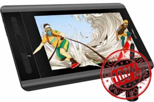 XP-PEN Artist 12 Graphic Tablet with 11.6 Inch Screen with Passive Stylus 8192 Levels with 6 Shortcuts and 1 Touch Bar Compatible with Windows and Mac