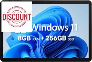 FKONGD Hi10 X1 10.1" FHD (1280x800) IPS Screen Intel Celeron N100 CPU 8GB RAM 256GB ROM Windows 11 Tablet PC with Micro-HD(only tablet pc)