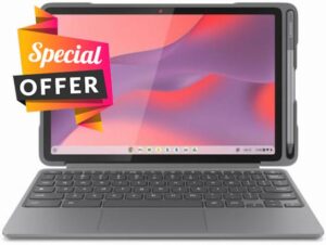 Lenovo Chromebook Duet EDU G2 83HJ0009UB Chromebook Tablet - 10.9" WUXGA - MediaTek Kompanio 838-8 GB - 64 GB Storage - ChromeOS - Luna Gray