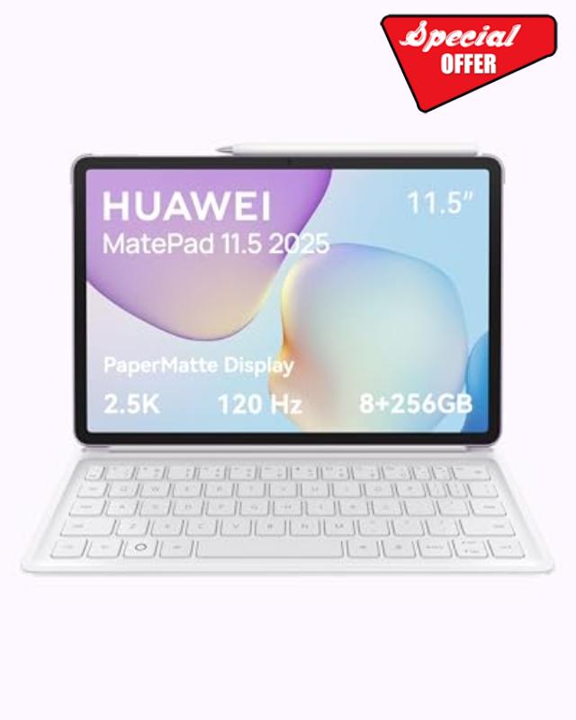 HUAWEI MatePad 11.5 2025 8+256G AG inbox Keyboard M Pencil (3rd generation) Tablet 2.5K 120Hz Eye Comfort PaperMatte Display