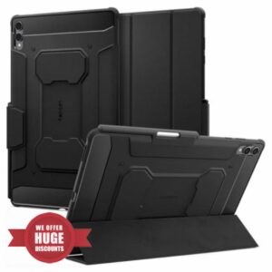 Spigen Rugged Armor Pro Case Compatible with Samsung Galaxy Tab S11 Ultra 14.6 inch (2025) - Black