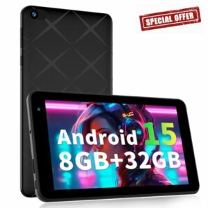 VASOUN 7-inch Android 15 Tablet