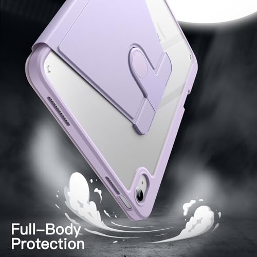 360 Degree Rotation Protective Stand Cover Clear Back