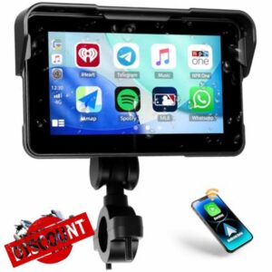 CAMECHO Removable Motorcycle Carplay Screen