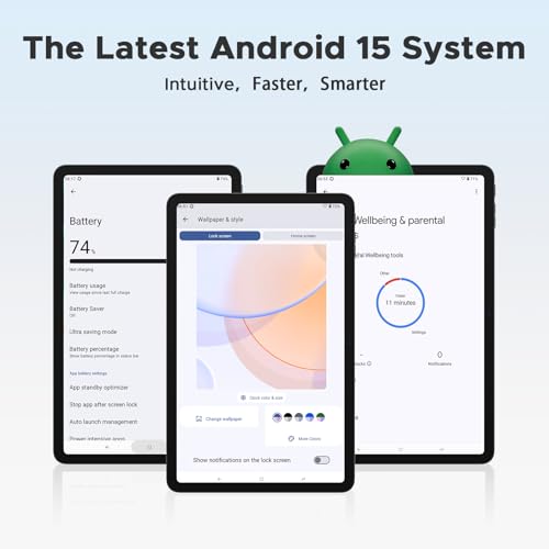 Android 15 Tablet 20GB+256GB/2TB Expand Octa-Core Gaming Tablets