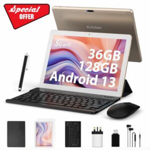 FLYCOAY Tablet 10 Inch 2025 Android 14