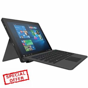 Linx 12V64 12-Inch Tablet with Keyboard - Black (Intel Atom