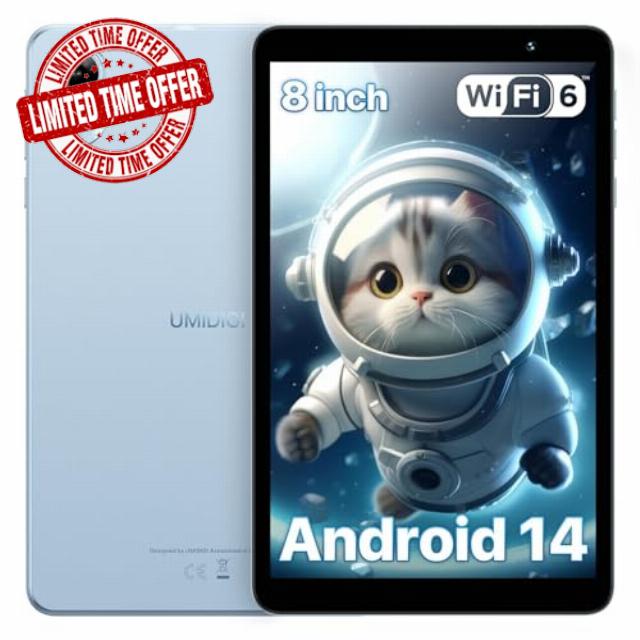 UMIDIGI Android 14 Mini Tablet Portable
