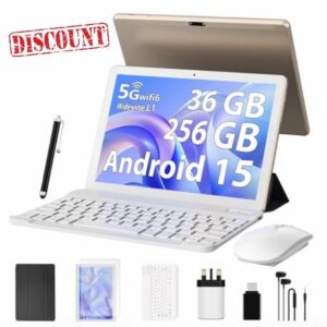 FLYCOAY Tablet 10 Inch Newest Android 14