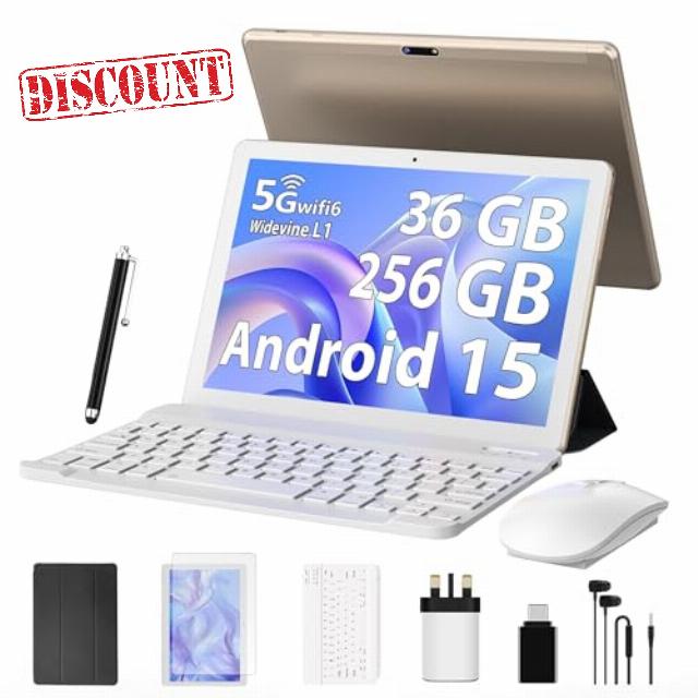 FLYCOAY Tablet 10 Inch Newest Android 14