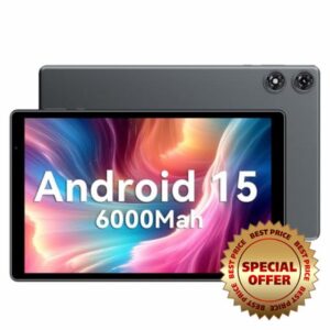 PRITOM 10 inch Android 15 Tablet