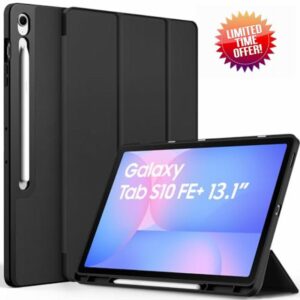 Case for Samsung Galaxy Tab S10 FE+/ S10 FE Plus (NOT for S10 FE) 13.1 Inch with Pencil Holder