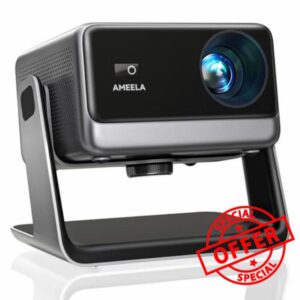 【Netflix Officially & Dolby Audio】Smart 4K Projector