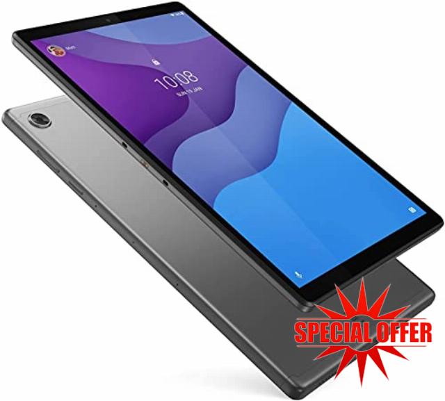 Lenovo Tab M10 HD 2nd Gen 10.1 Inch Android Tablet (Octa-Core 2.3GHz Processor