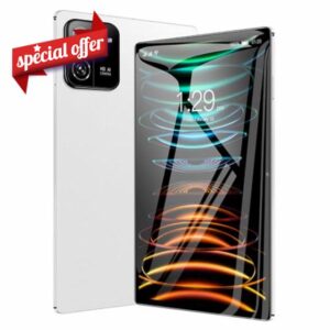 Docooler Tablet 10.1-inch 1920 * 1200 IPS Clear Touchscreen Android 13 Tablet 12GB RAM 512GB ROM Expandable Memory