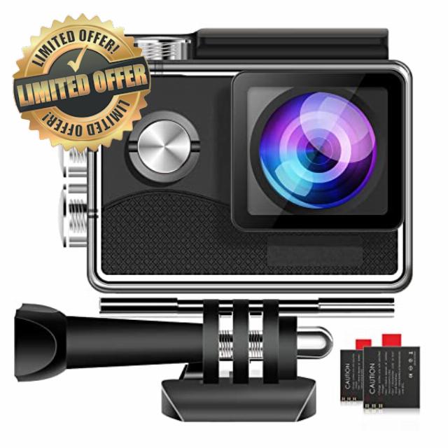 Action Camera 4K 16MP with WiFi