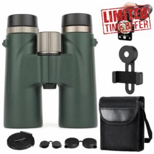 War-max Binoculars 12x42 Adults High Magnification - Binoculars for Adults High Power