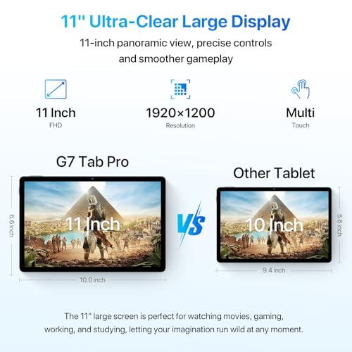 G7 Tab Pro Large Screen Gaming Tablets